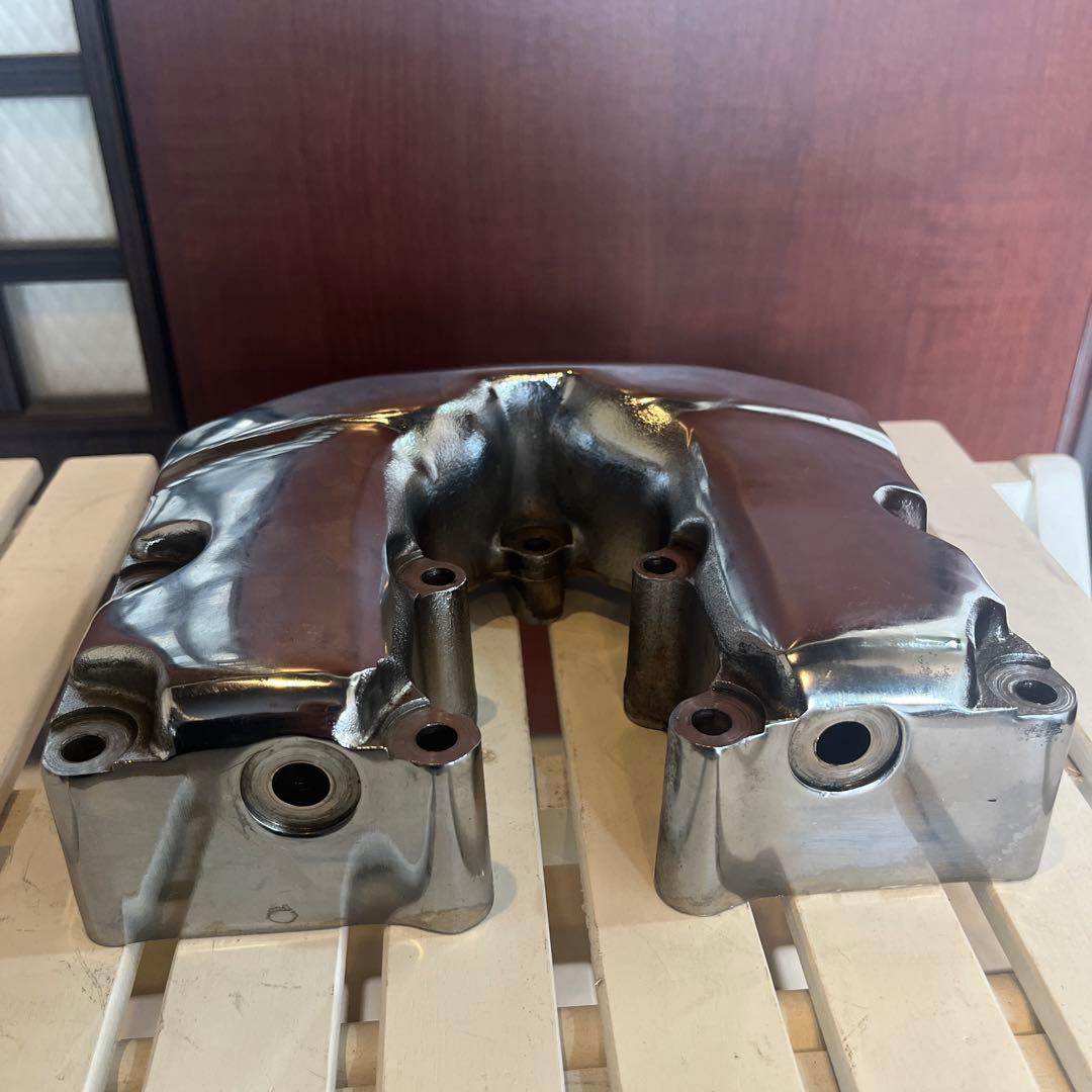 ショベルヘッド　ロッカーカバー　メッキ