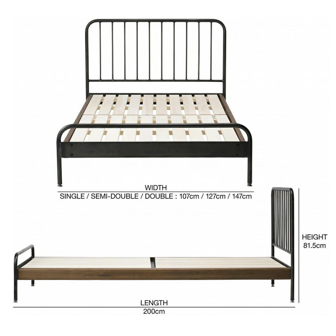 ジャーナルスタンダードファニチャー　サンクベッド　シングル