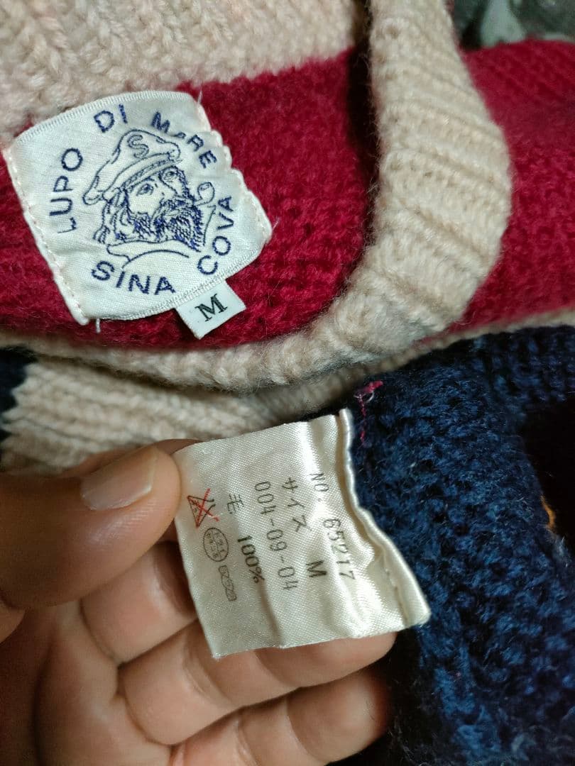絶版 希少 レア人気 SINA COVA シナ コバ ニット セーター M