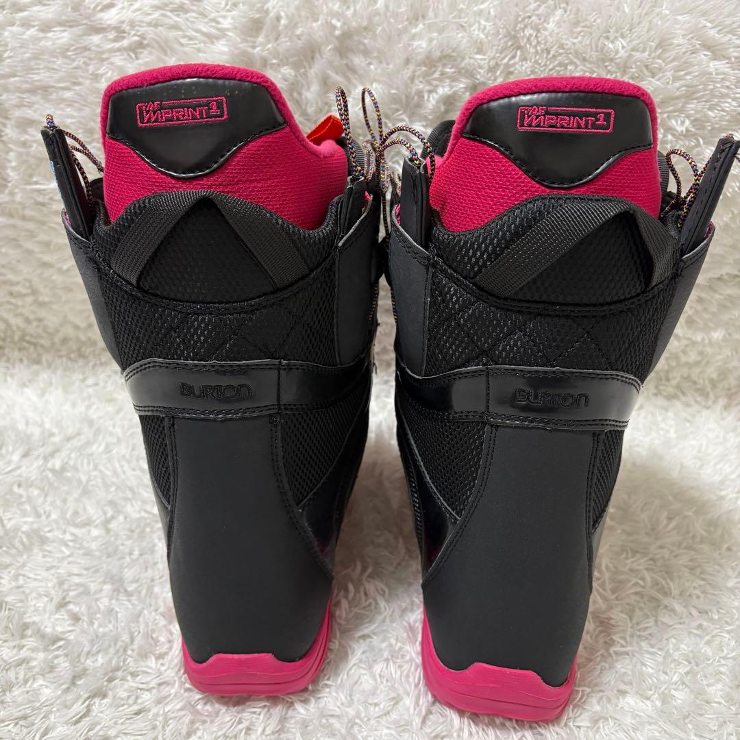 【未使用級】BURTON MINT AFスノーボード レースブーツ　黒/ピンク