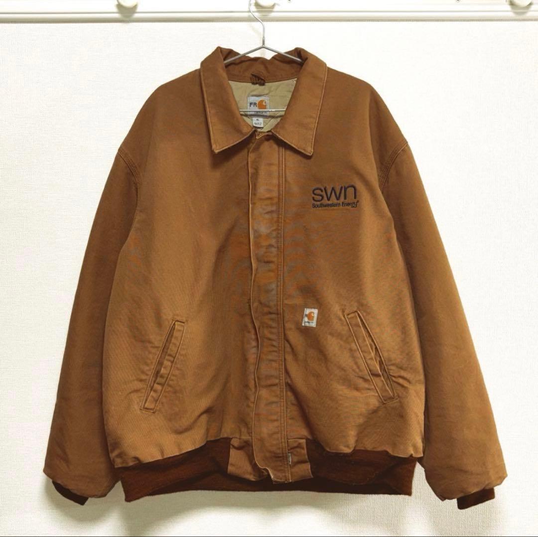 売*す様 【廃盤・希少】カーハート FR難燃 ダックジャケット サンタフェ 企業