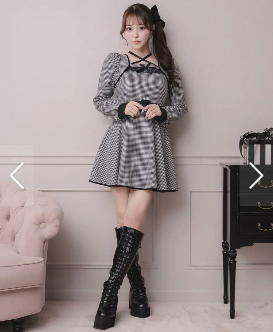 pium 2026 New Year's Box ワンピース チェック ピウム