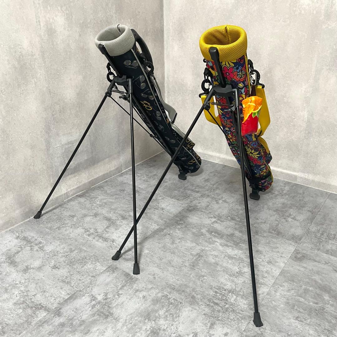 【2個セット】AZROF アズロフ　セルフスタンド クラブケース　ボールケース付