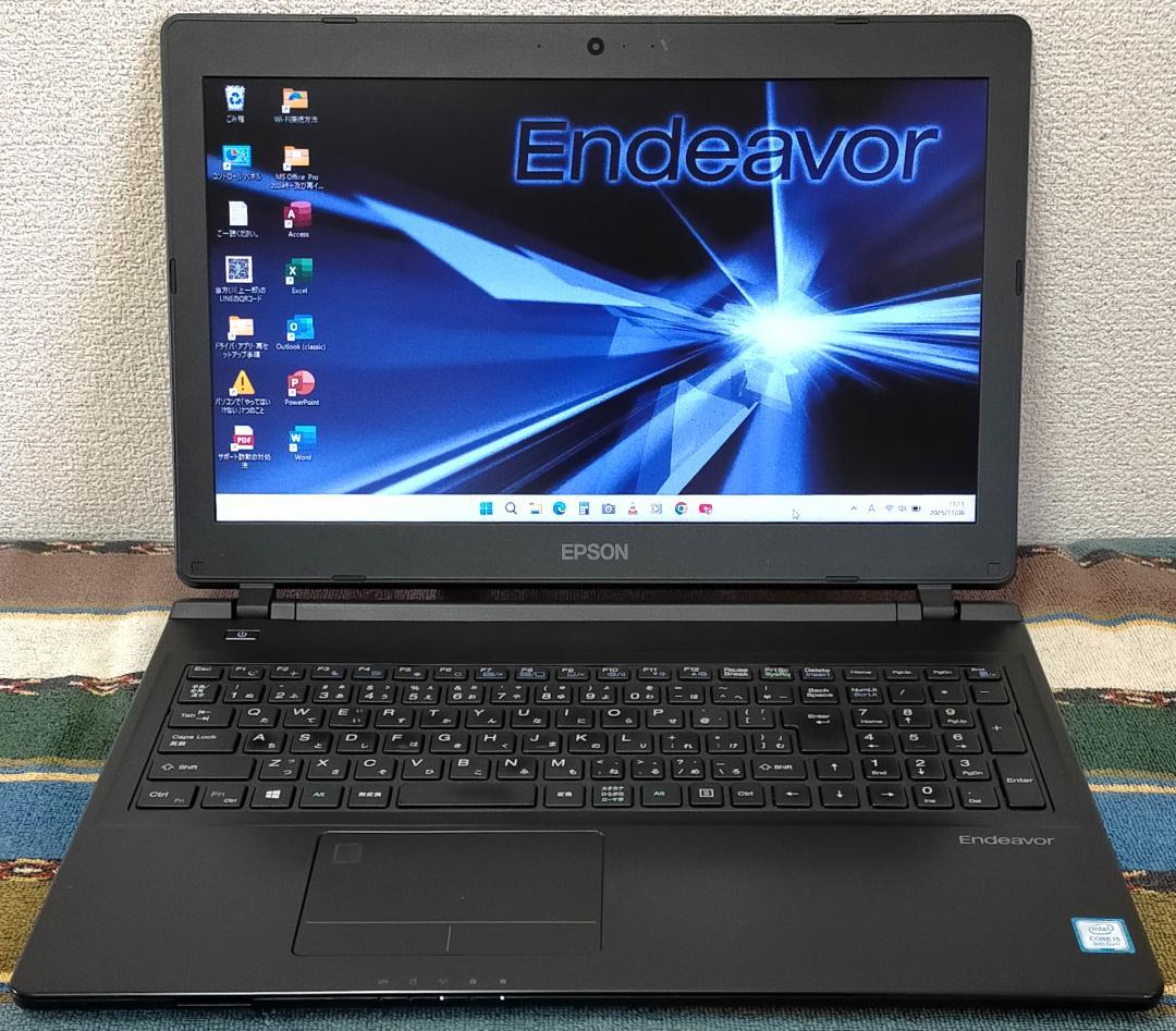 【整備済み】ノートパソコン Endeavor NJ4300EN0.l35