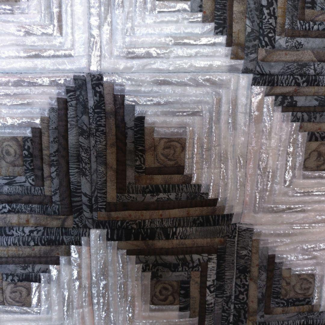 鉄坊 パッチワークキルト タペストリー〈光の調和〉