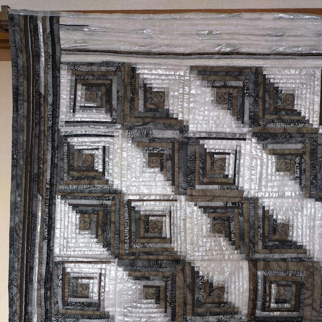 鉄坊 パッチワークキルト タペストリー〈光の調和〉