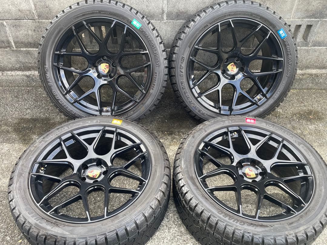 マカン専用設計ホイール 20インチ スタッドレス バリ溝付き 4本セット