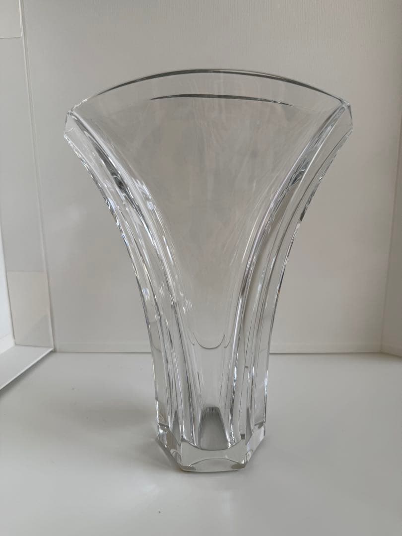 バカラ ギンコ クリスタルガラス 花瓶 大 24cm