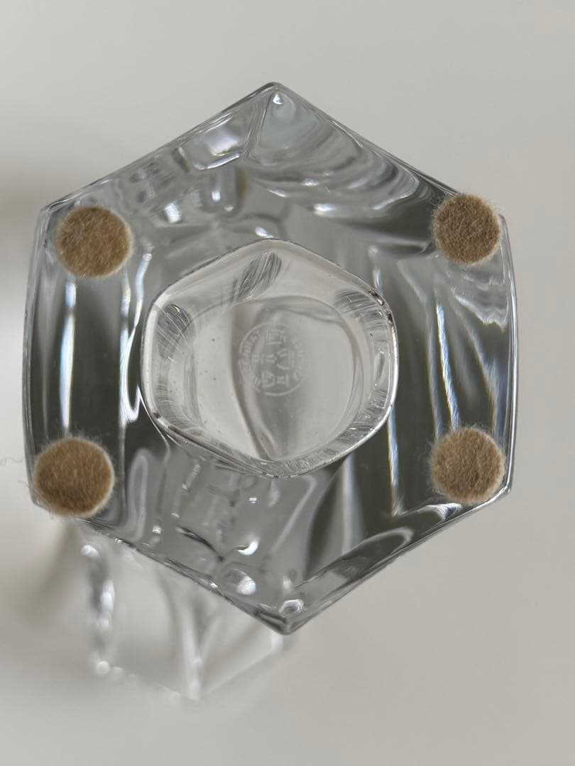 バカラ ギンコ クリスタルガラス 花瓶 大 24cm