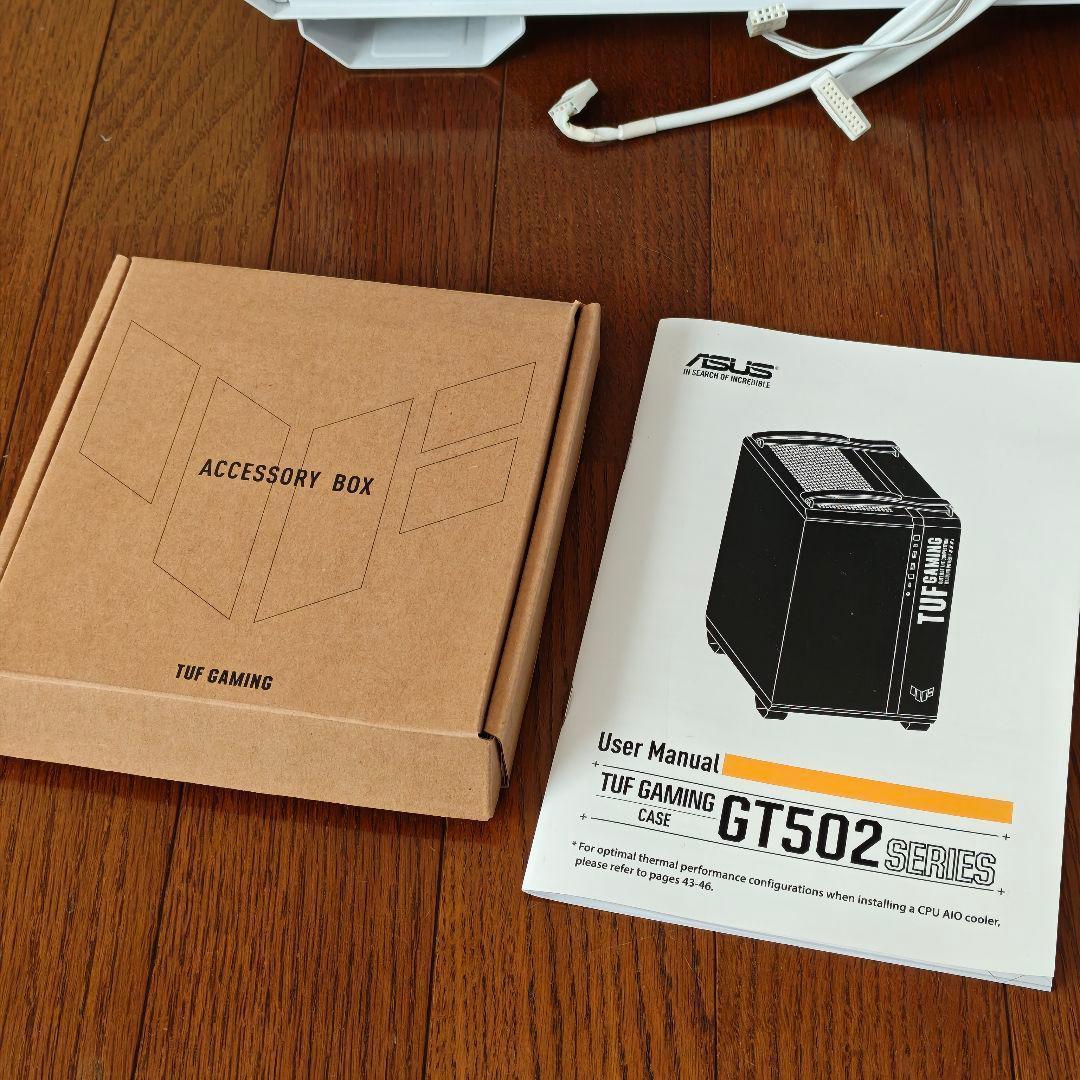 PCケース(自作PC用) ASUS TUF Gaming GT502 White Edition ATX