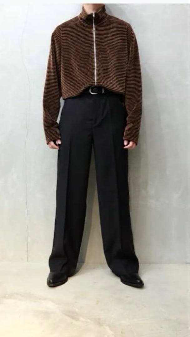 (角ハイ)SAILOR TROUSER BLACK