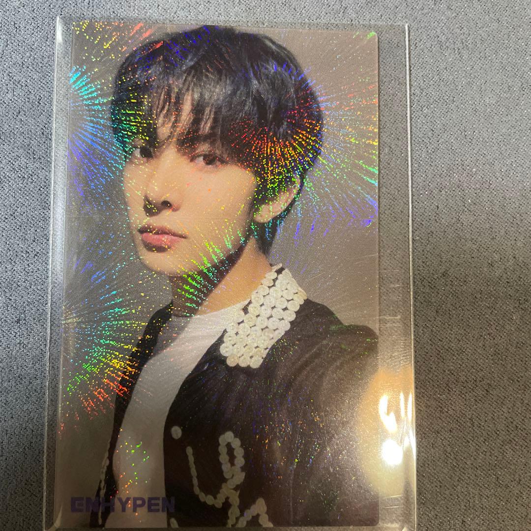 ENHYPEN 閃光 抽選ラキドロ ホログラム ヒスン トレカ