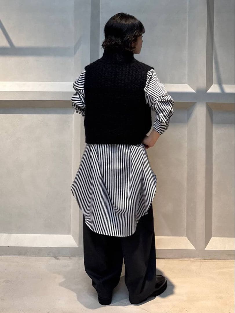 Curensology ブークレジップニットベスト