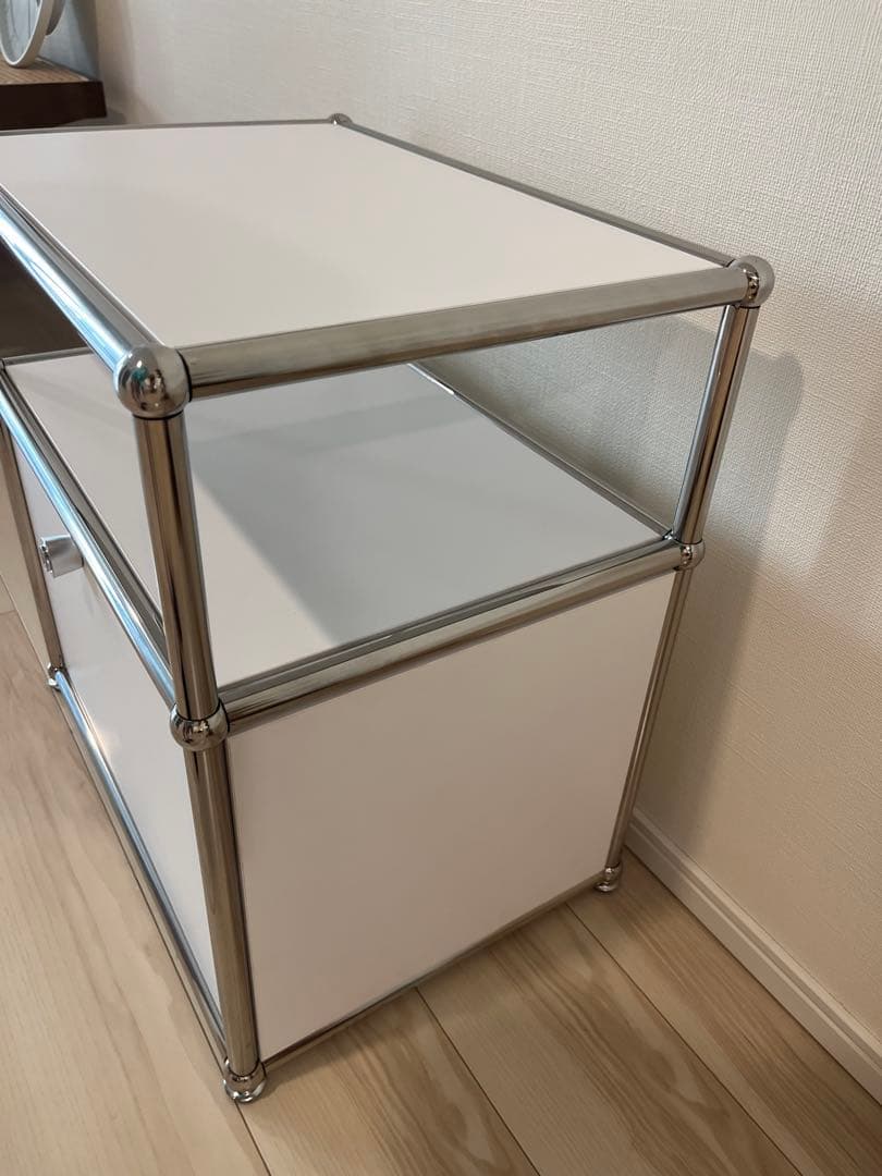 リプロダクトホワイトUSMハラーローボードサイドボードチェストモジュール家具