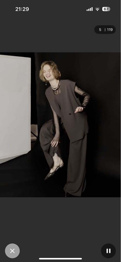 Manish vest setup et.UNIVER パンツドレス　お呼ばれ