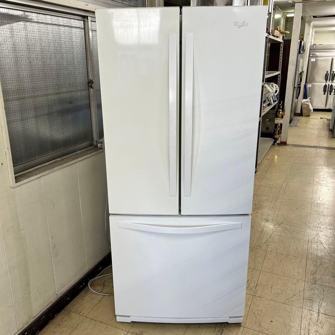 1582【戸塚区引取り割引き】Whirlpool■大型冷蔵庫■533L◾️自動製氷