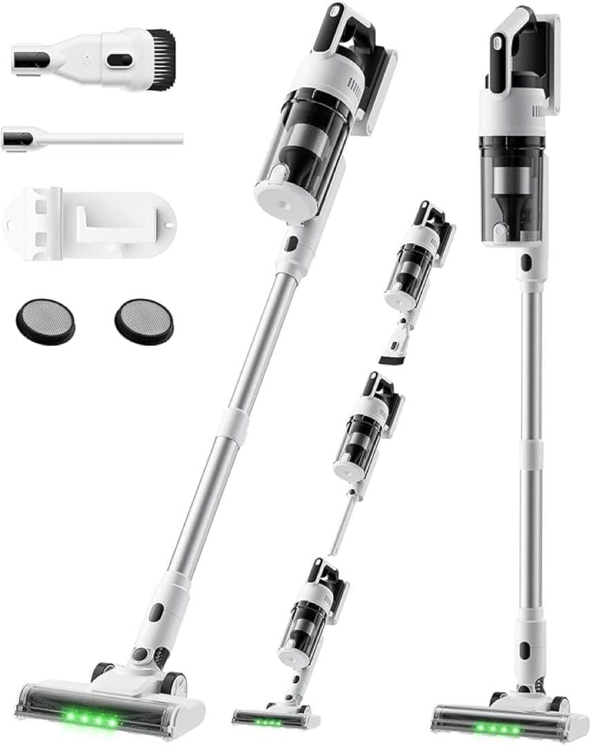 【コードレス掃除機】 自立式 1.2L大容量ダストカップ PSE認証