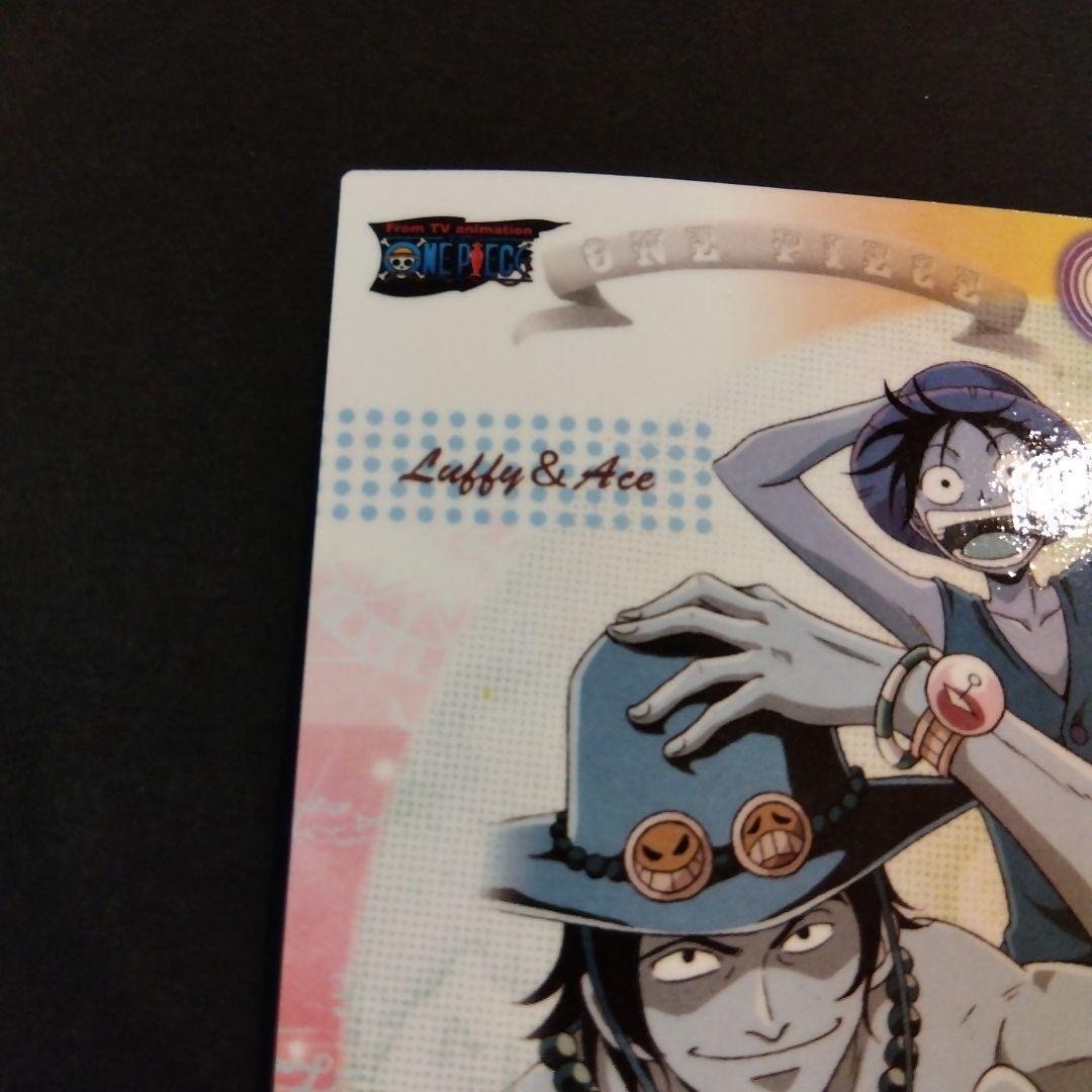 ONEPIECE アマダ エッチングカード ルフィ エース 初期 レア 当時