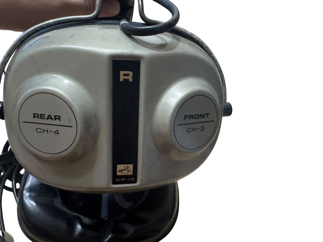 レトロ VICTOR 4HP-V5 4チャンネル　ヘッドフォン　G9