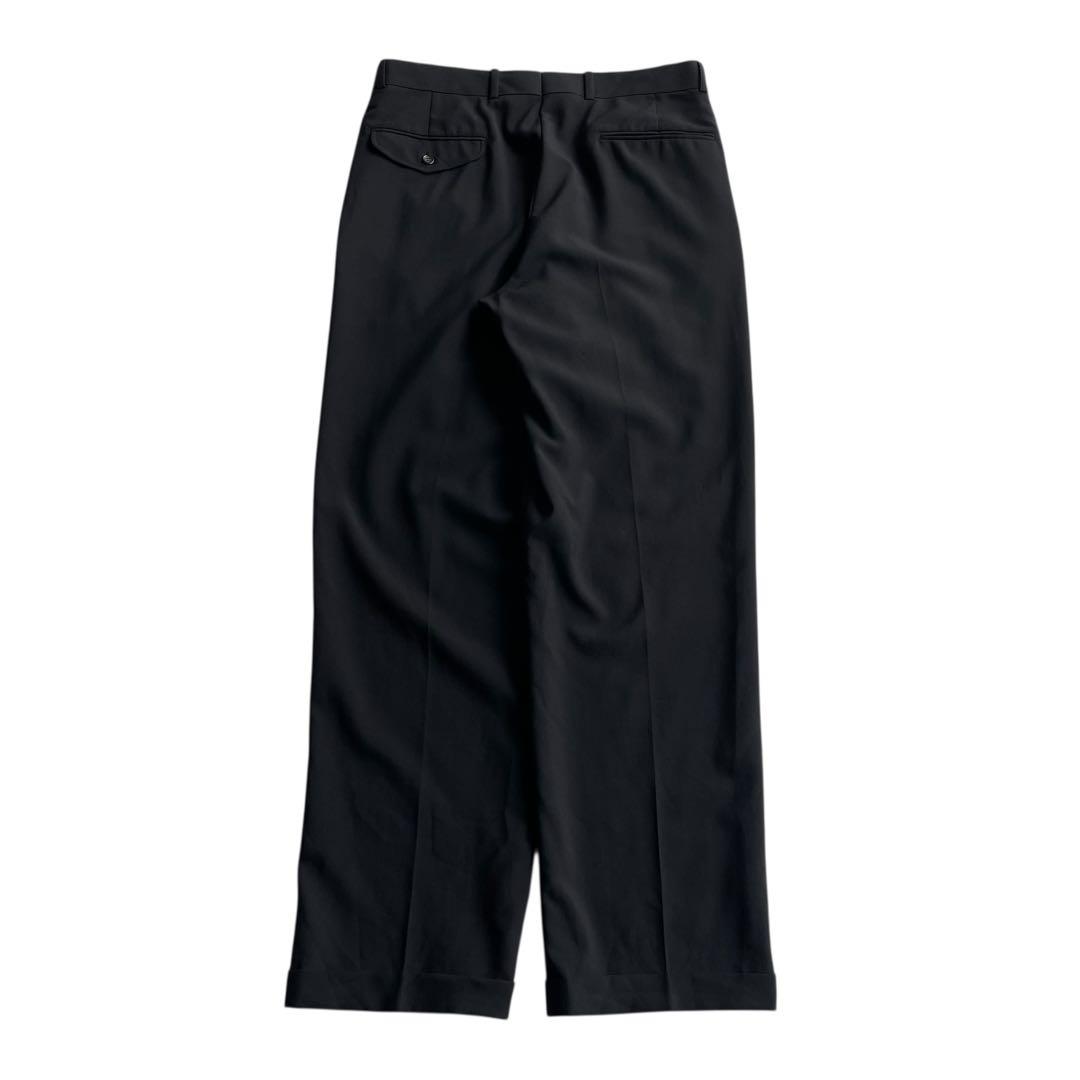 ビンテージスラックス 2タック ウールパンツ ワイドパンツ 90s USA 古着
