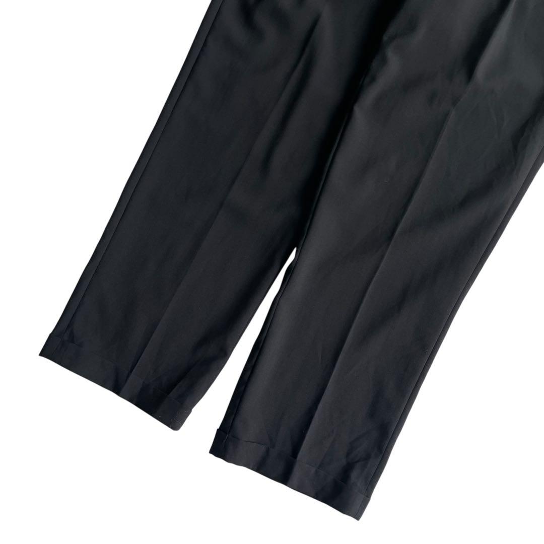 ビンテージスラックス 2タック ウールパンツ ワイドパンツ 90s USA 古着