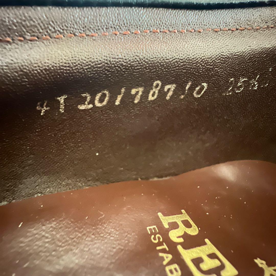 【極美品】REGAL リーガル 25.5 レザータッセルローファー ブラック