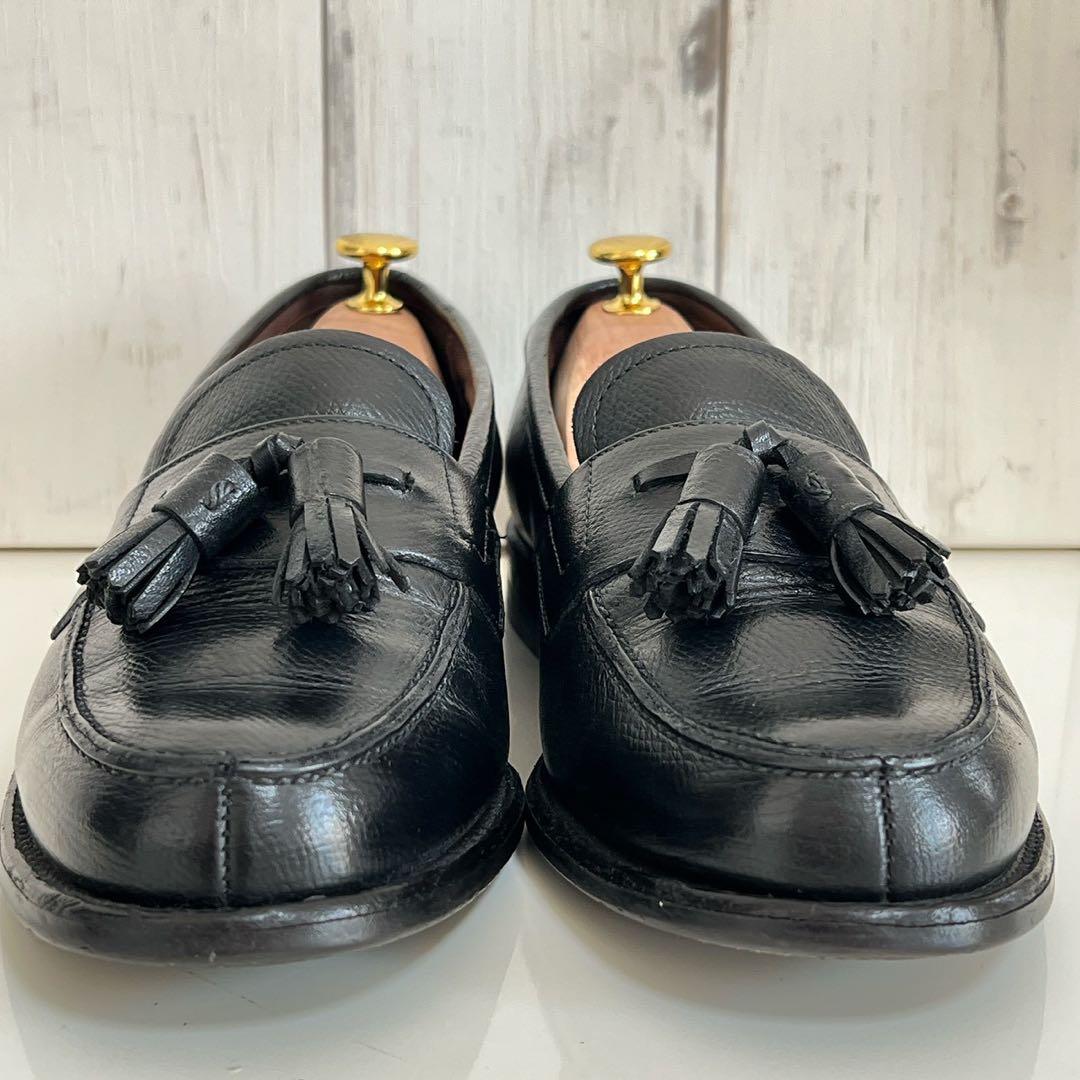 【極美品】REGAL リーガル 25.5 レザータッセルローファー ブラック