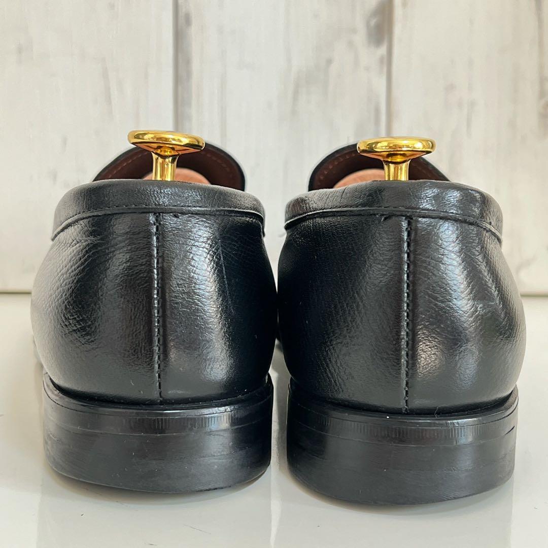 【極美品】REGAL リーガル 25.5 レザータッセルローファー ブラック