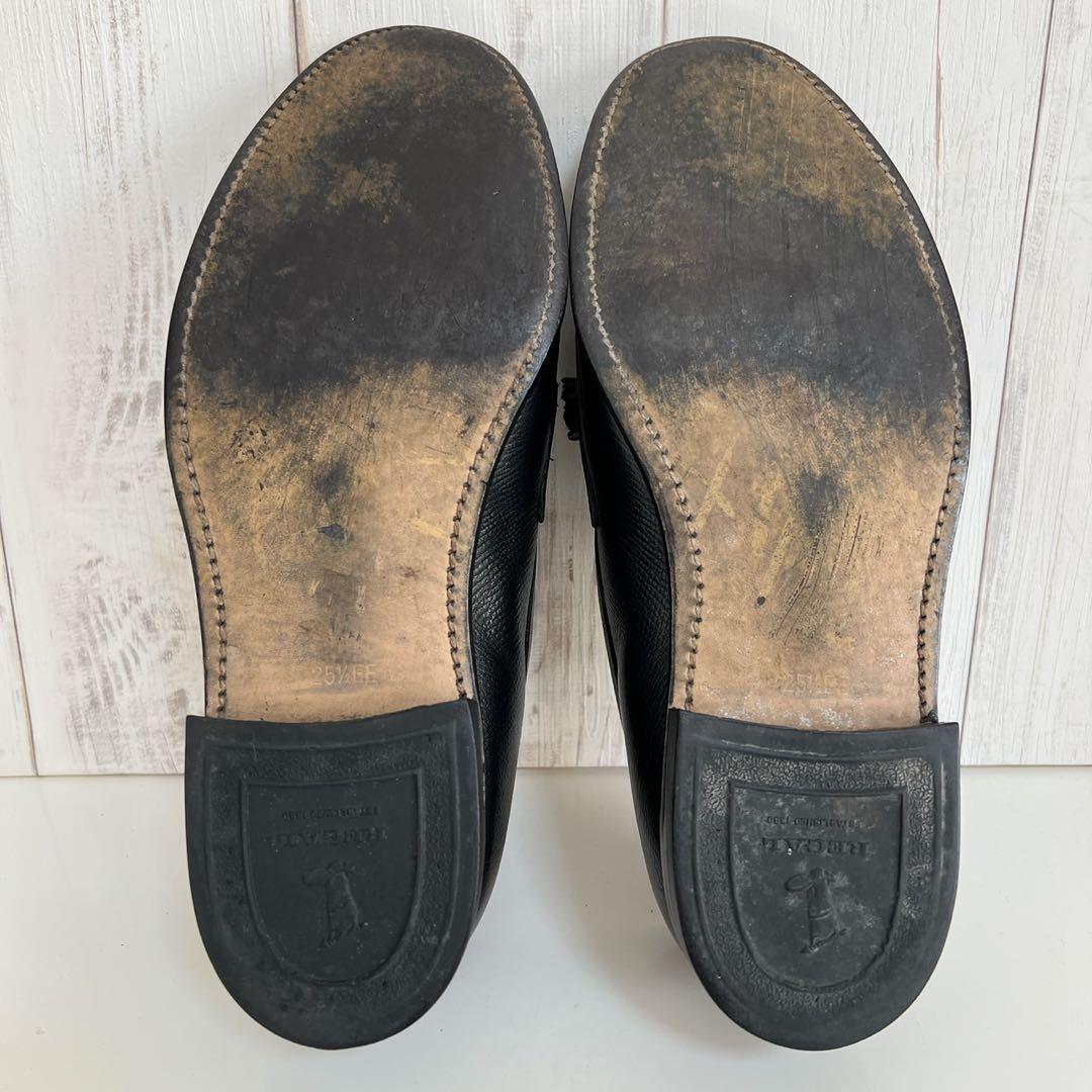 【極美品】REGAL リーガル 25.5 レザータッセルローファー ブラック