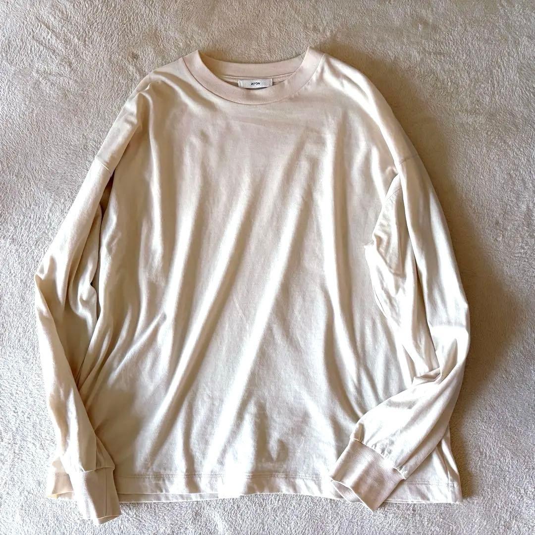 【imuさん専用】tシャツ ATON / オーバーサイズ ロングスリーブ T