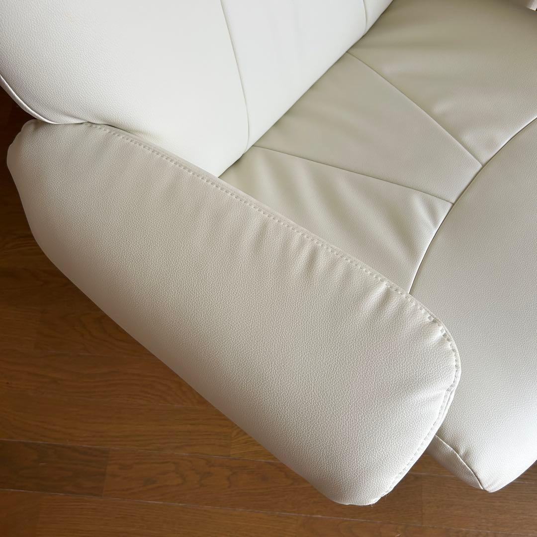 ニトリ　傷・汚れに強い合成皮革 リクライニングパーソナルチェアNシールド