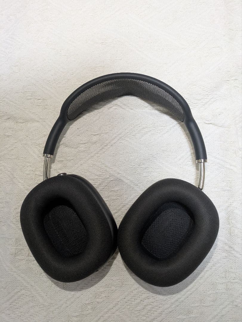 ワイヤレスヘッドホン グレー