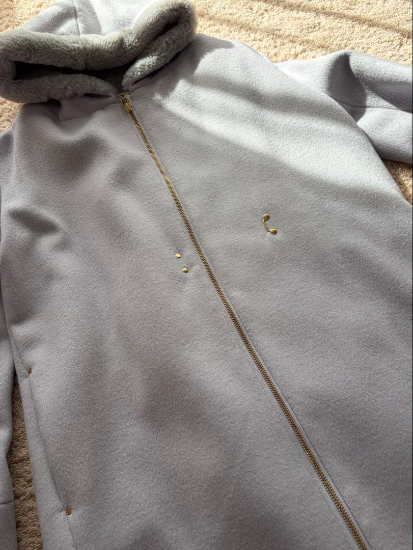 Leeさま専用★新品　Lois CRAYON ボア　フード　コート　M