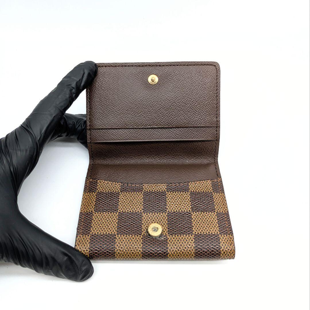 【極美品】ラドロー ケース 小銭入れ ダミエ 折財布 ルイヴィトン