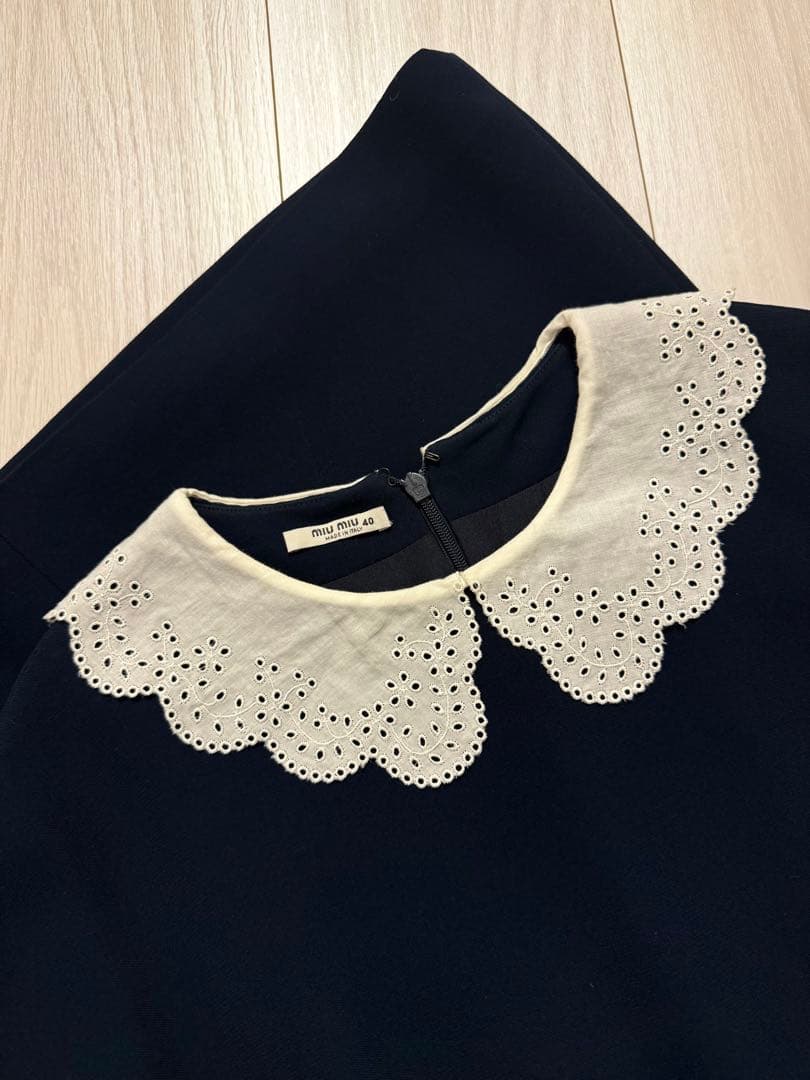 miu miu 襟付きワンピース