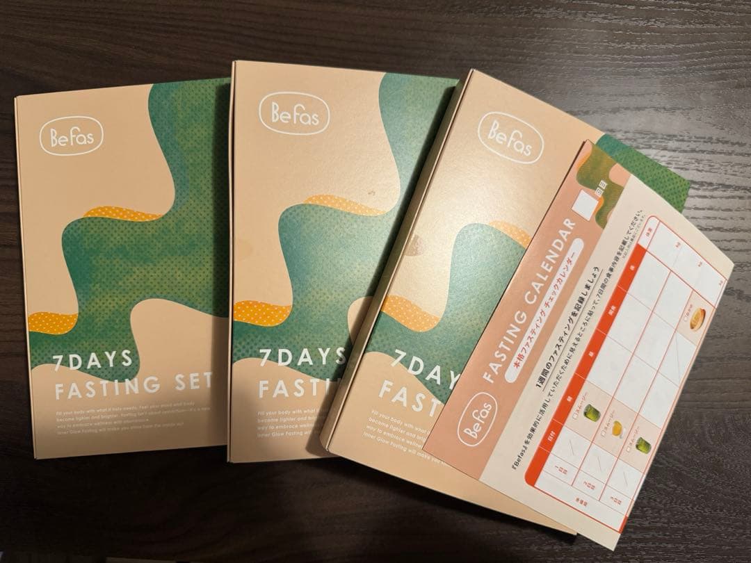 Befas 7Days Fasting Set 3箱セット