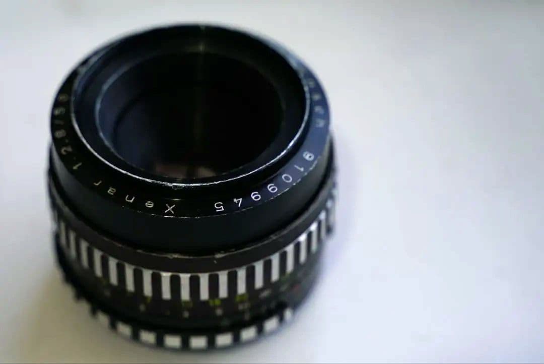 【レア】Xenar 50mm F2.8 クセナー ゼブラ 0.4m シュナイダー