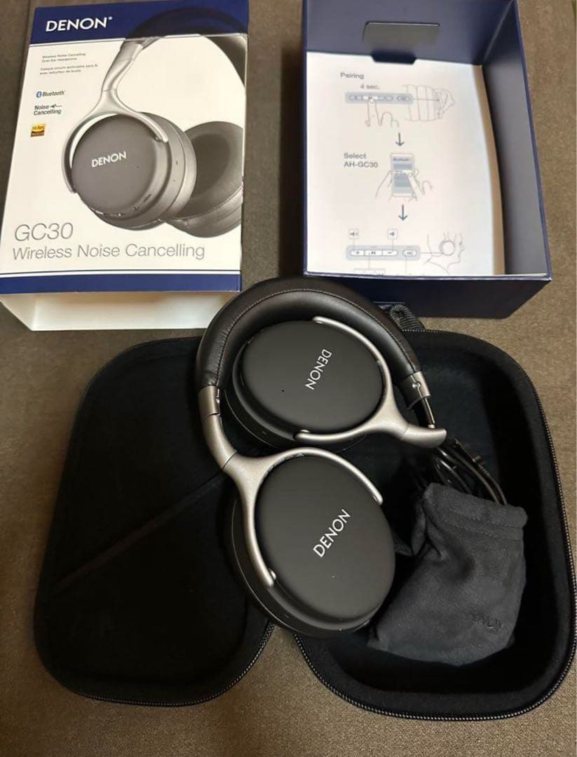 オーバードクロー　デノン　ワイヤレスヘッドホンAHGC30