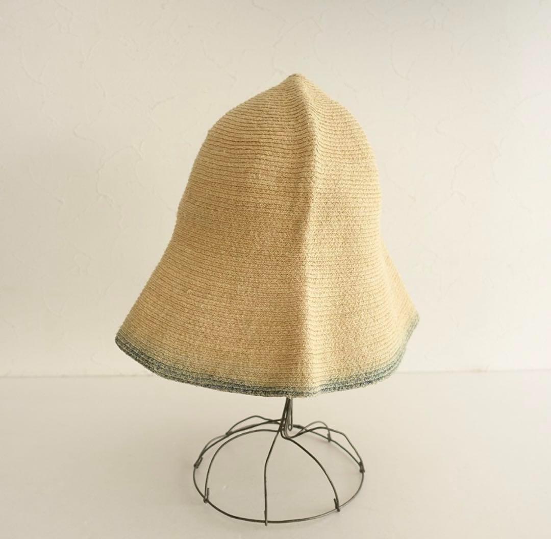 美品＊サシキ Sashiki 天然素材 フリーハット　ナチュラル　麦わら帽子