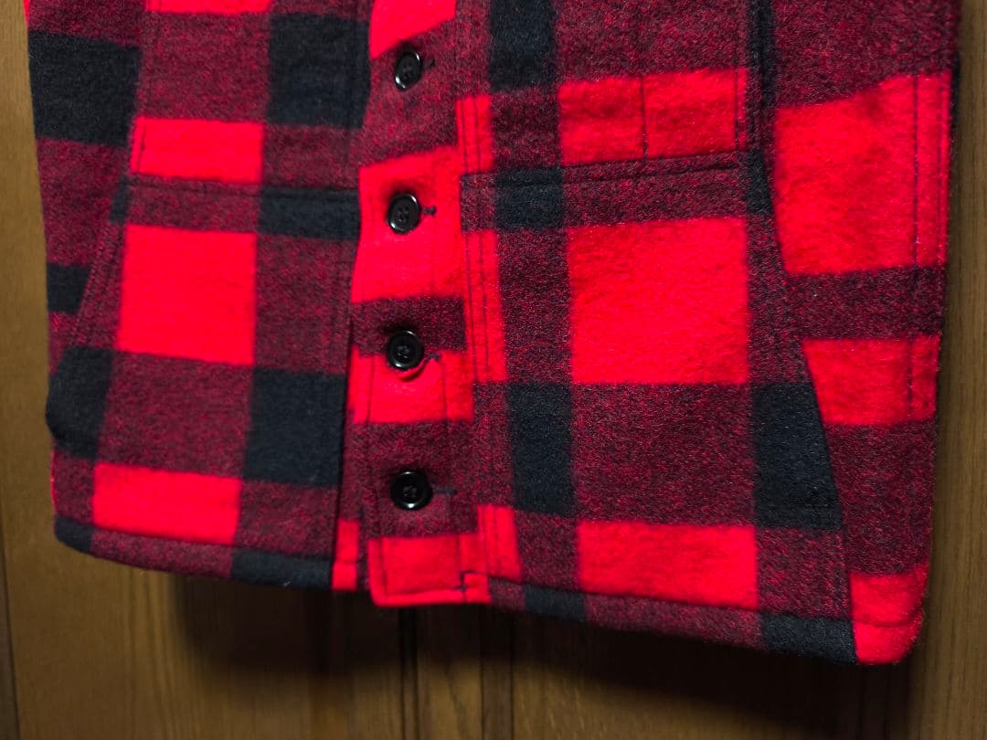 FILSON バッファローチェック　マッキーノベスト　サイズ38 М