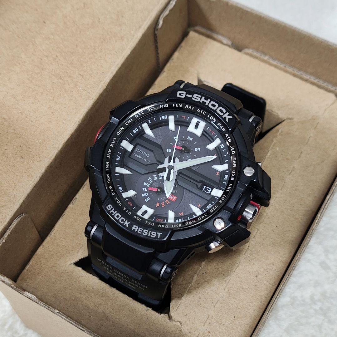 【美品】G-SHOCK グラビティマスター 電波ソーラー GW-A1000
