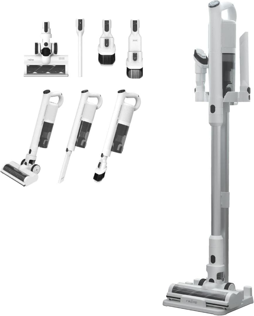 新品 レイコップ 収納スタント付 LEDヘッド コードレス掃除機 ROV-100