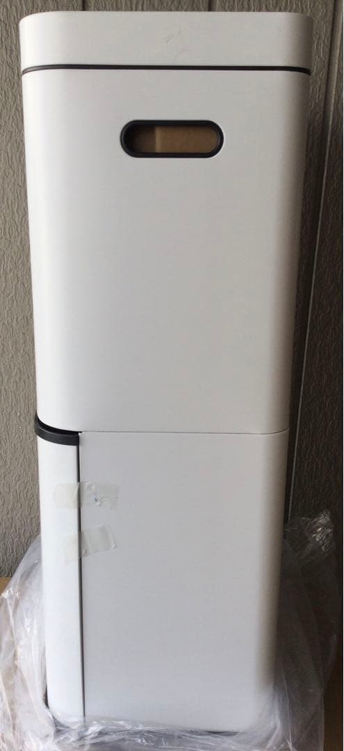 新品ゴミ箱分別縦型2段キッチン用ダストボックス 2x10L+30Lステンレス製