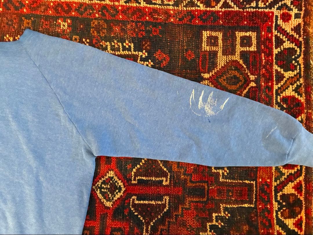 モンスタースウェット ステンシルスウェット フロッキープリント