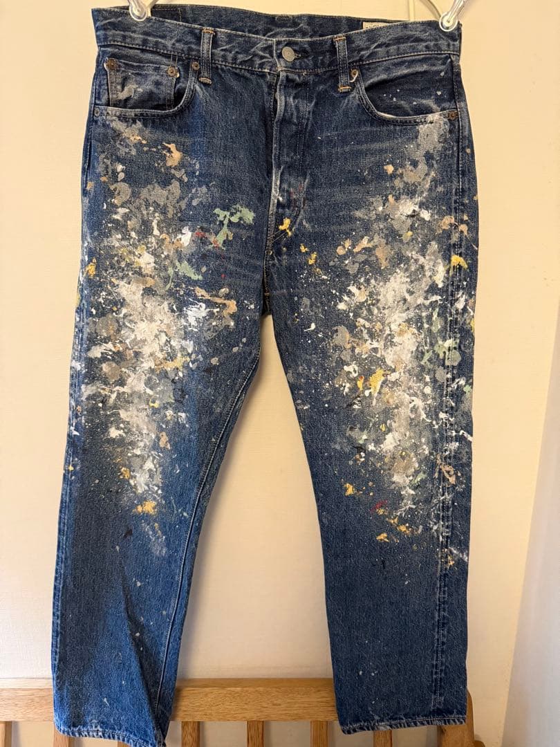 orslow✖️strato105 ペイント加工デニム
