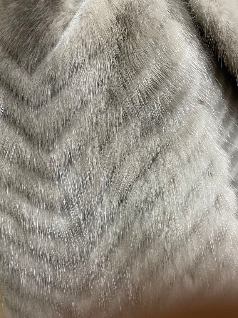 サファイアミンクコート ジグザグパターン値下げしました