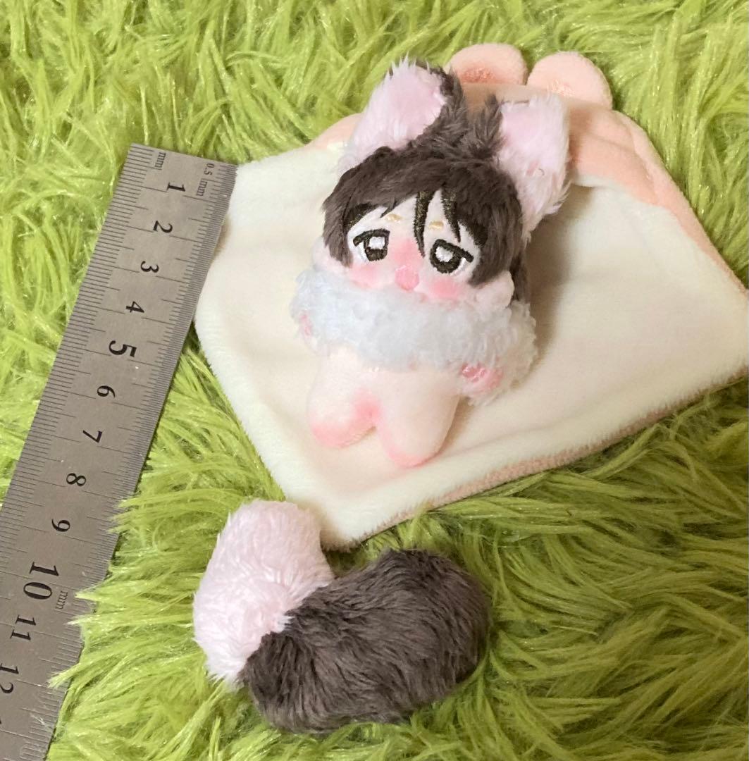 自作ぬいぐるみ・口を大きく開けた男の子