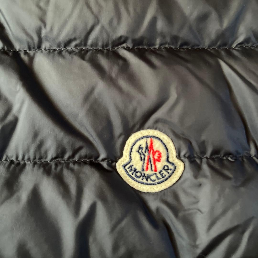 MONCLER ネイビー 中綿薄手 ジャケット150