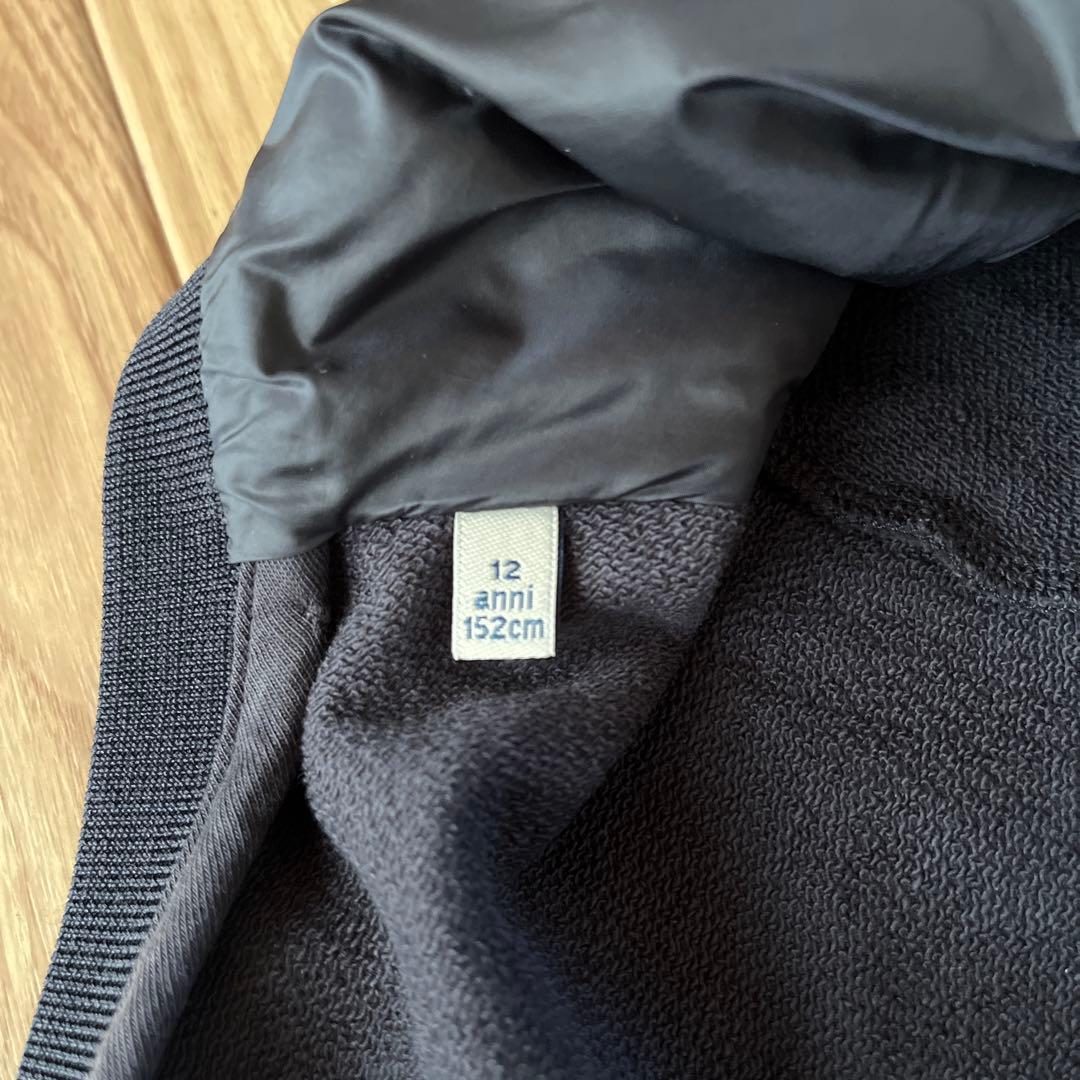 MONCLER ネイビー 中綿薄手 ジャケット150