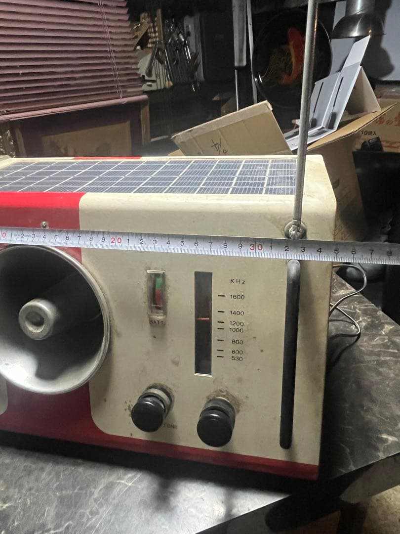 FROM JAPAN公式アカウント01 様HOXANソーラーラジオ、ソーラー